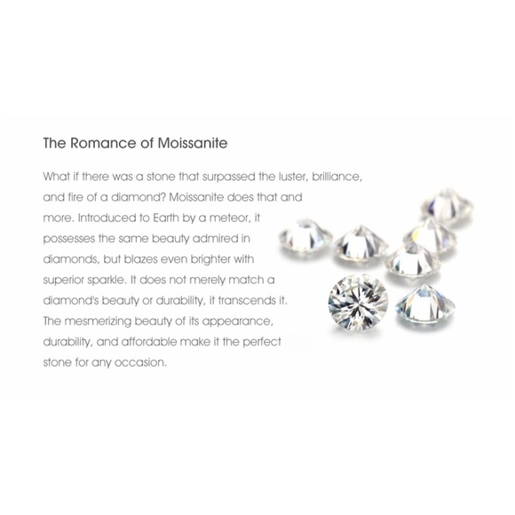 1ct. t.w. Certified 14kt Moissanite Round GP Stud Earrings NEW - Picture 10 of 10